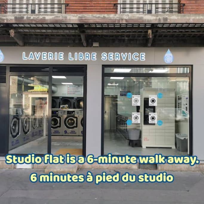 Bright Small Studio Paris Saint Ouen Екстер'єр фото